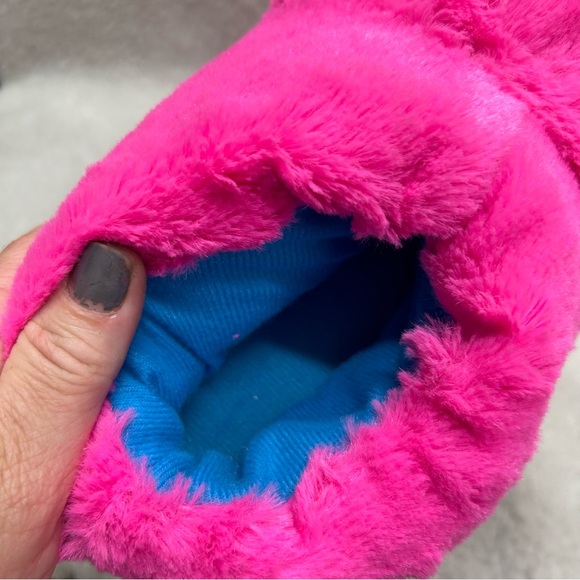 Flash Lights Claws Kids Slippers pink size Large READ - Picture 5 of 12